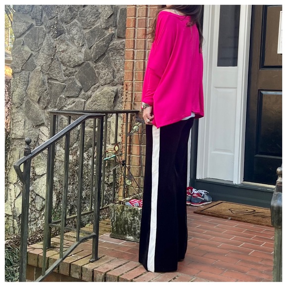 XL Boho Oversized Knit Boxy Top pink - Picture 5 of 6